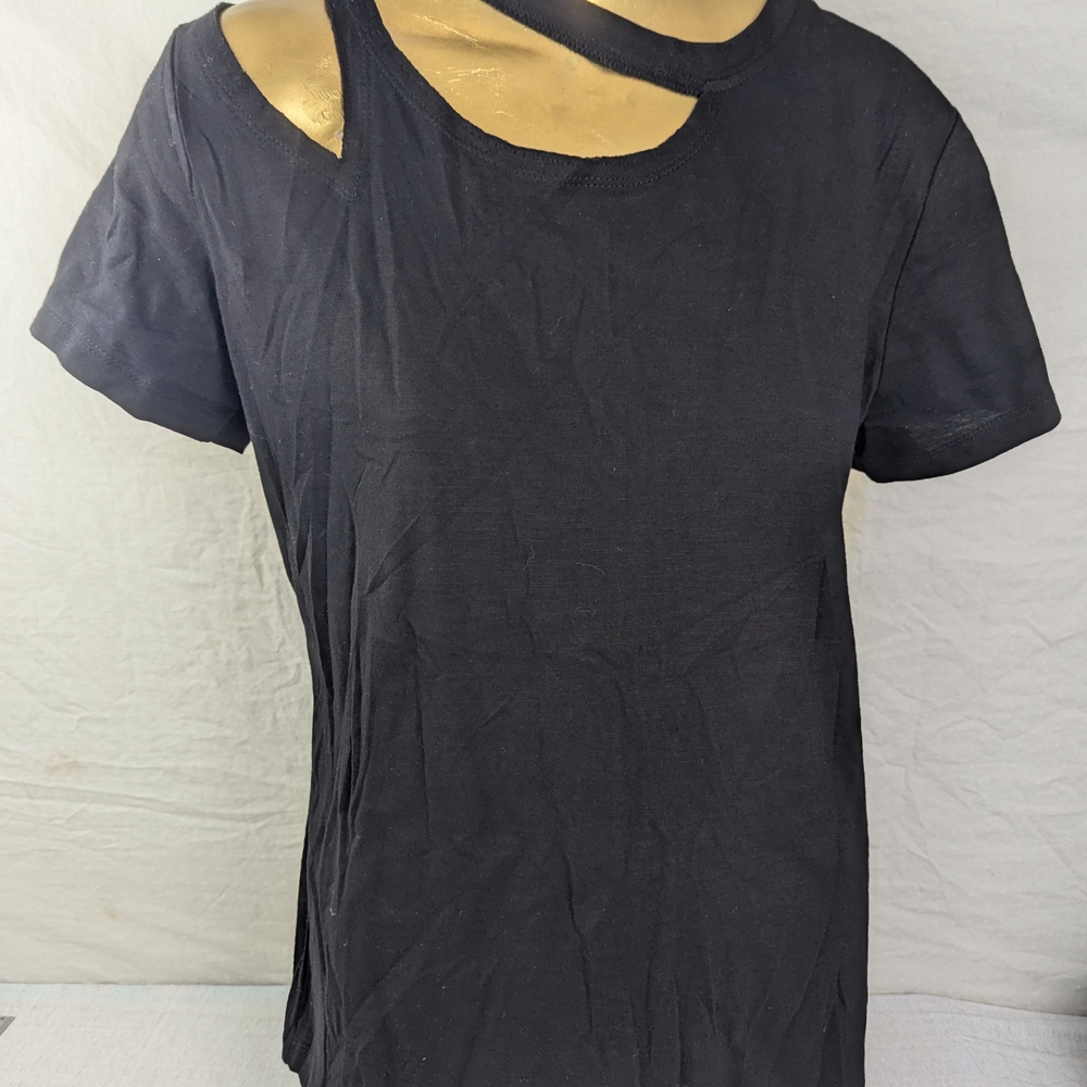 Boston Proper Cut Out Blouse Women's Top Size Medium